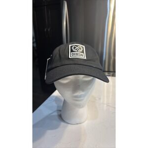 Dixxon Flannel Co Hat Black Strapback Cap Hammer Wrench Logo Patch